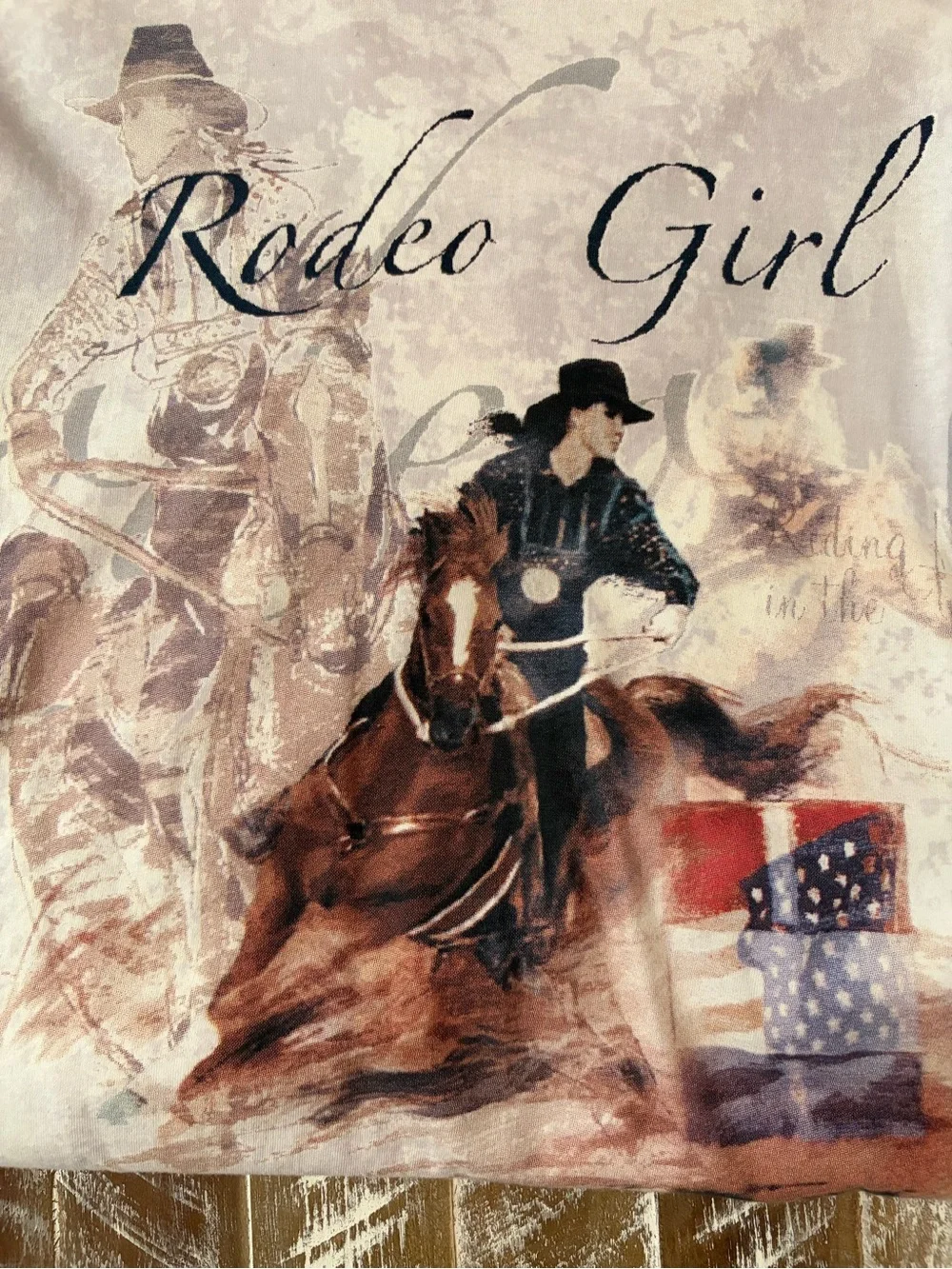 BIT AND BRIDLE “RODEO GIRL” LS tee